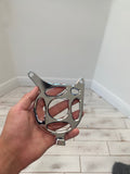 Chrome metal motor cover for tuttio