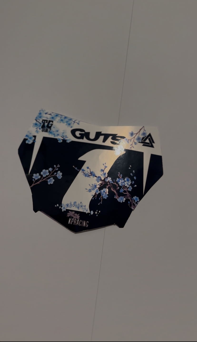 Cherry blossom motocutz decal.