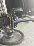 Brake lever titanium, for tuttio